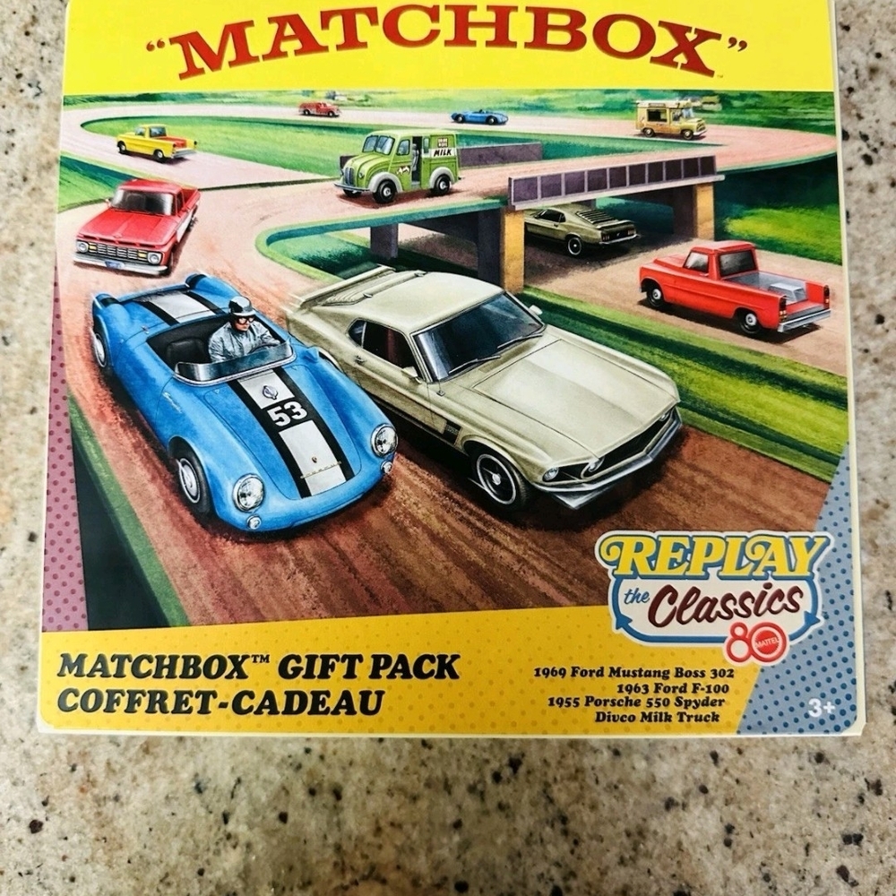 Mattel Matchbox Classic Cars 80th Anniversary Gift Pack  HARD To Find/ Sold Out